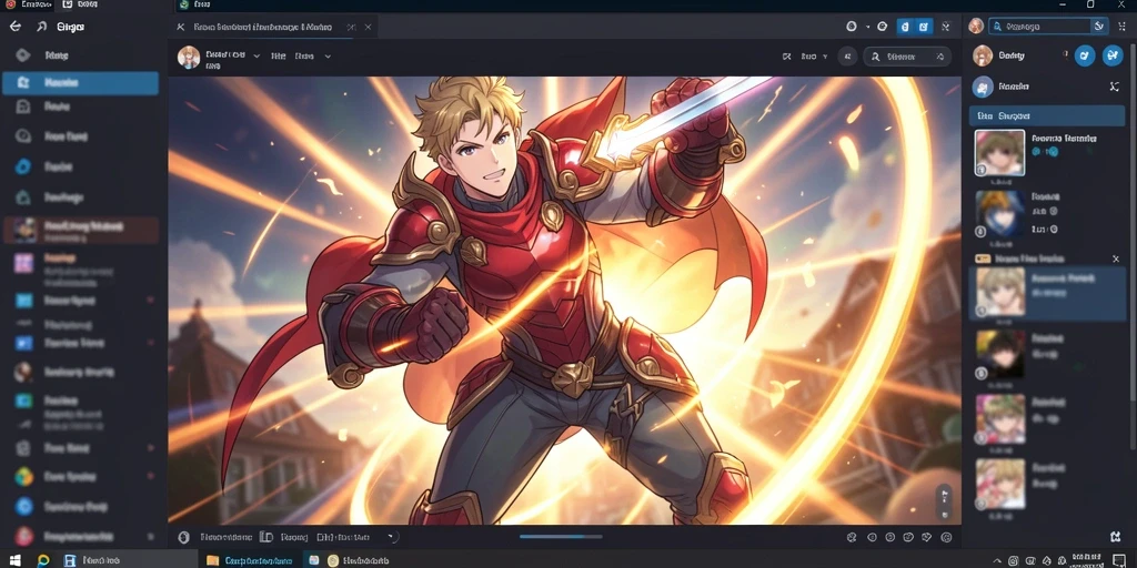 Tangkapan layar ketiga memperlihatkan grafik menawan dari dunia game.