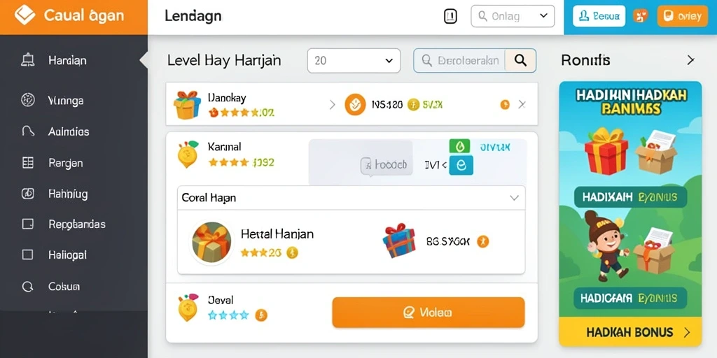 Fitur turnamen yang seru dan kompetitif.
