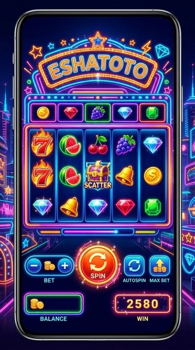 eshatoto — layar beranda